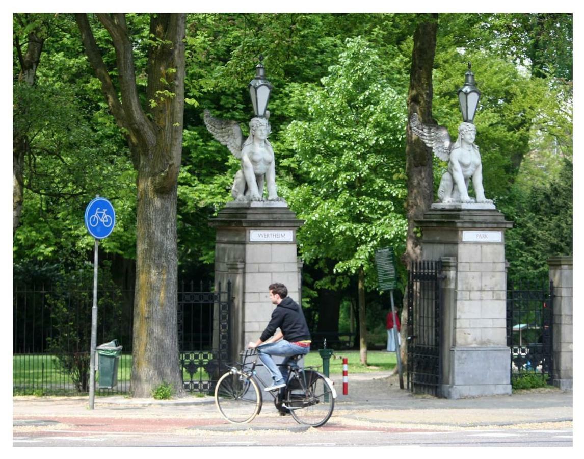 Quiet Apartment For 4 At Park In Center Amsterdam Exteriör bild